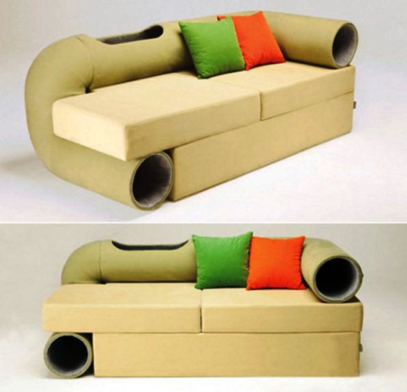 Nábytok-Nápady-Pet-Seungji-Mun-tunel pre mačky