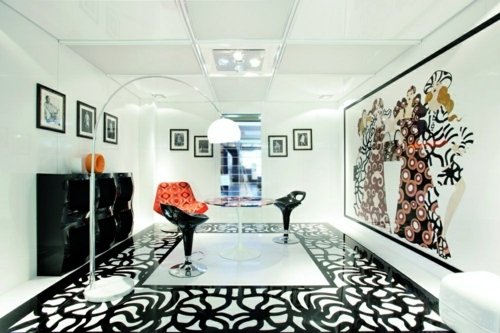 Mramorová dlažba čierna