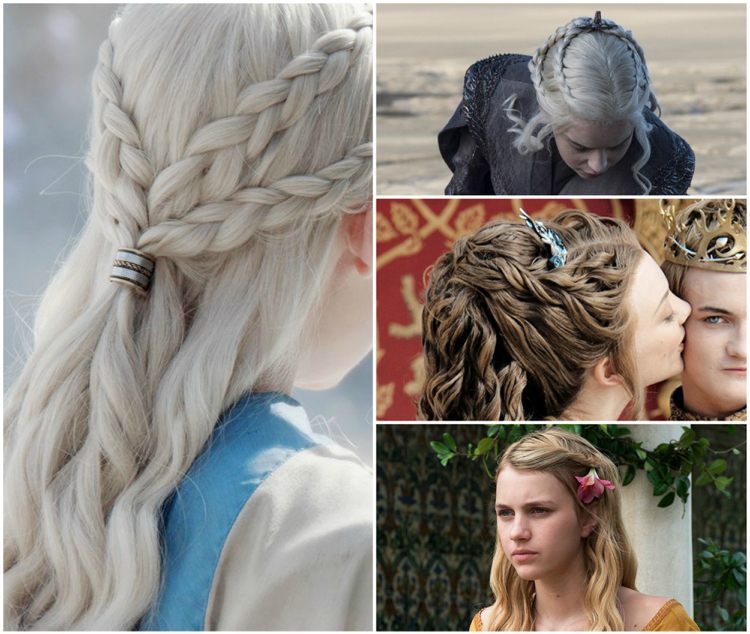 Účesy Game of Thrones, vlasové doplnky sú dôležité
