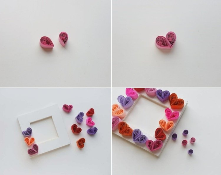 Pokyny na quilling pre návrh rámu obrazu