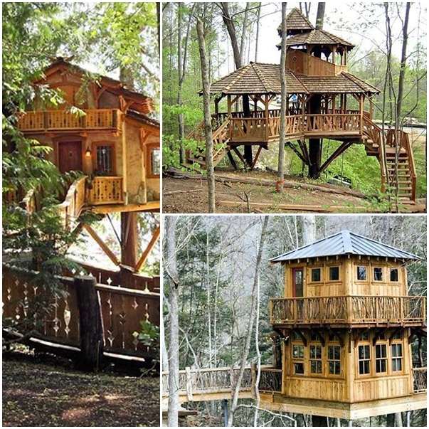 tradičné stromové domy-zaujímavá architektúra tradičné-domy na strome-zaujímavá-architektúra