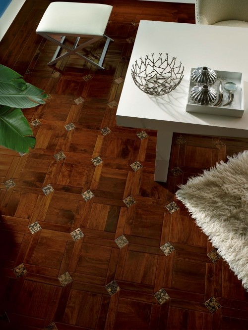 pekné nápady podlahy z dreva