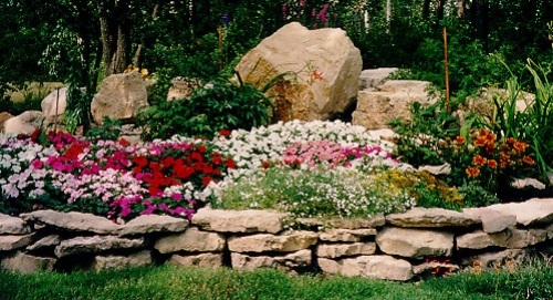 nápady záhradný lacný dizajn oporný múr kameň nápady na záhradný dizajn lacný oporný múr kameň