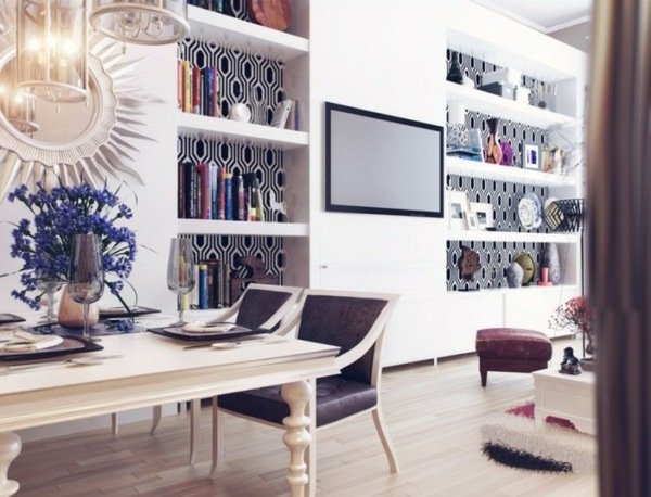 exotický ázijský vzor