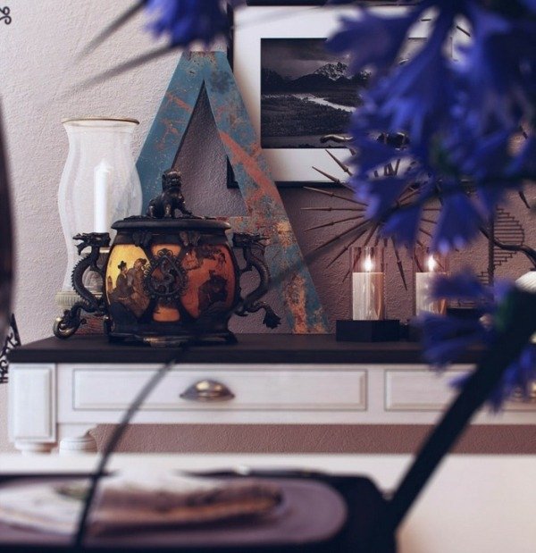 nápad na orientálnu výzdobu