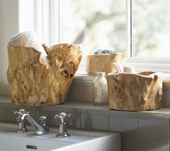 ekologické výrobky kúpeľňová misa kozmetika koreňový bal