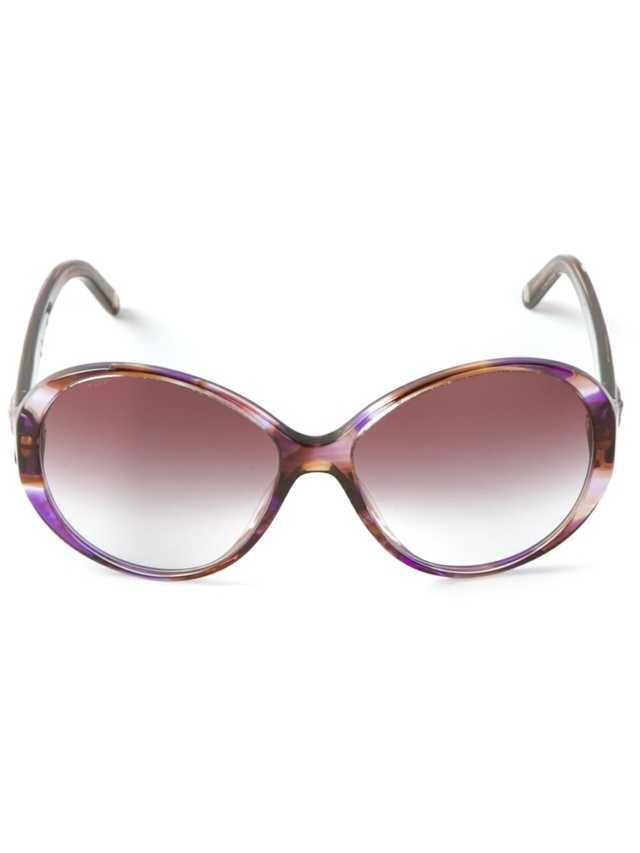 Fialové, fialové tóny, klasický plastový rám okuliarov VERSACE Prepletanie-purpurové-tóny-plastový-rám-od-Versace