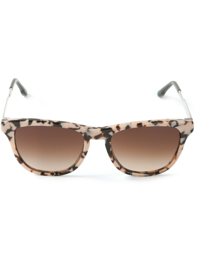 Kovový držiak STELLA MCCARTNEY so zvieracím vzorom Kovové chrámy-plastové rámy-dizajnérske okuliare