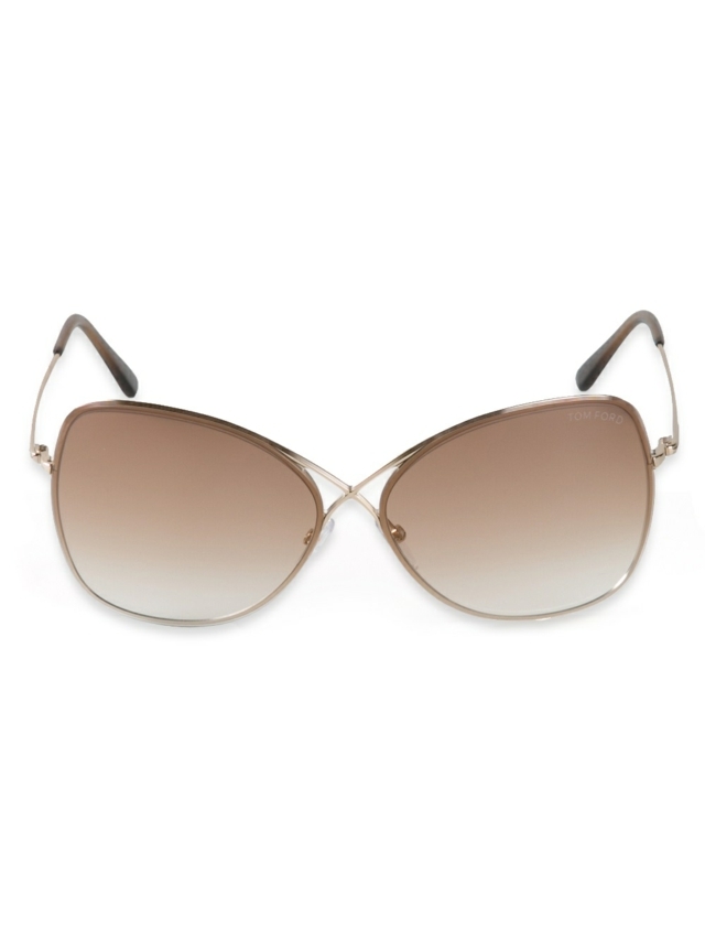 Kovový rám okuliarov skrížený most TOM FORD tenké okuliare z kovu s tenkým rámom slnečné okuliare