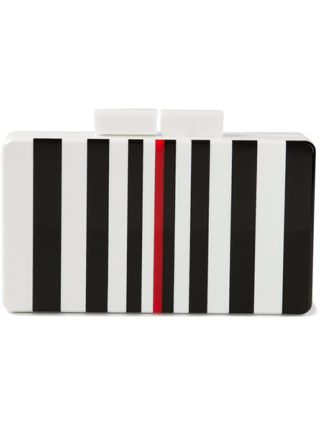 Plastová spojka v troch farbách od URANIA GAZELLI Dizajnová taška spojkovej skrinky v tvare kufra