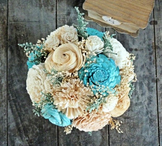 Látkový kvetinový stôl modrá biela dekorácia Tabuľka kvetov modrá biela nápady dekorácie