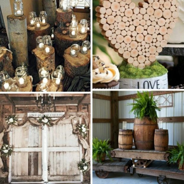 Zaváraninové poháre srdce sudový papradie Srdce vínny sud papraď stodola oslavovať