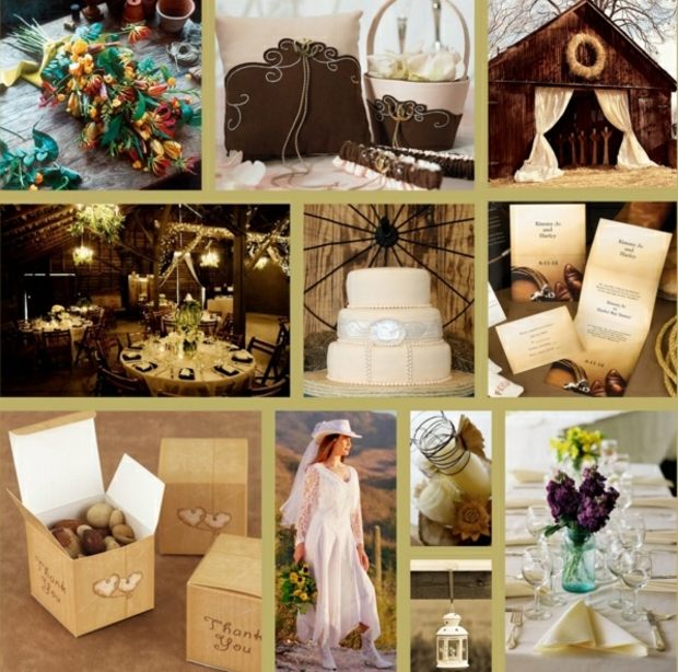 Svadobné nápady na dekoráciu stola vo vidieckom štýle Nápady na dekoráciu stola vo vidieckom štýle