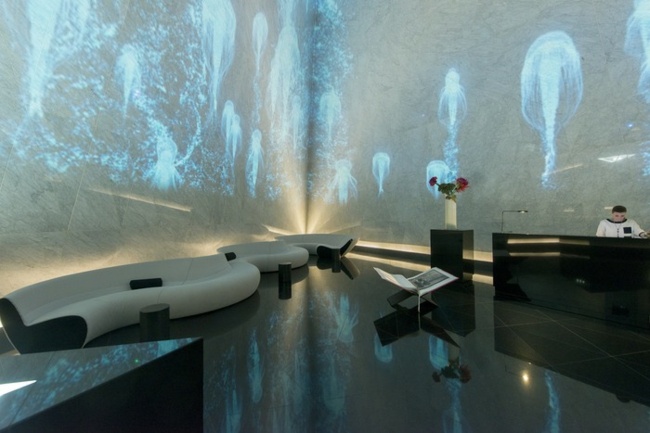 Šampanský bar Luxury Design Quall Šampanský bar luxusného dizajnu LED osvetlenie