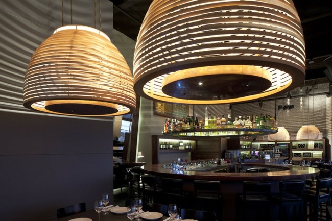 Izraelský bar Boya moderný interiér Bar moderný interiér luxus