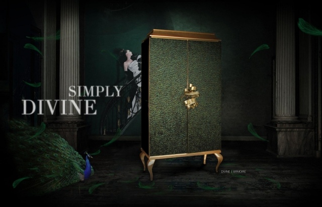 deign šatník golden grff krásny deisgn barokový štýl božský koket štýl šatník zlatý grff krásny deisgn barokový božský koket