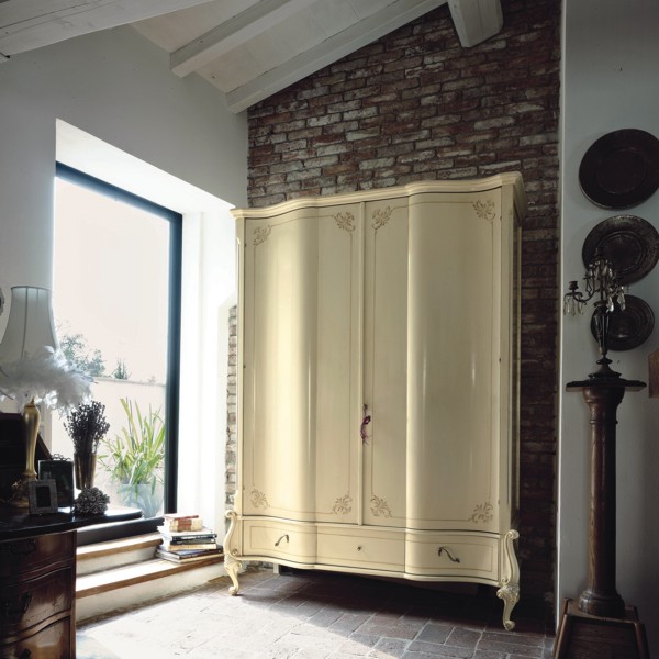 klasický šatník slonovinová zásuvka capri volpi štýl šatník slonovinové zásuvky capri volpi