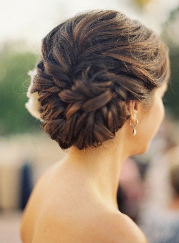 Účesy updo pre plesové párty praktické nápady-dlhé vlasy Updos moderné plesové párty praktické nápady-zapletanie dlhých vlasov