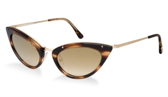 Roh okuliarov v tvare slzy Tom Ford