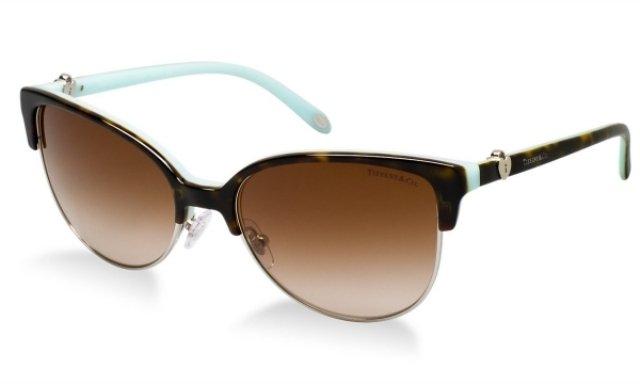 Retro okuliare Tiffany & Co predstavujú ženské trendy