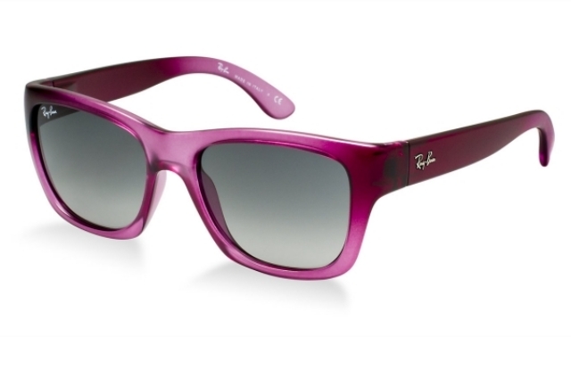 Ray-Ban-modro-ružové-sklenené okuliare