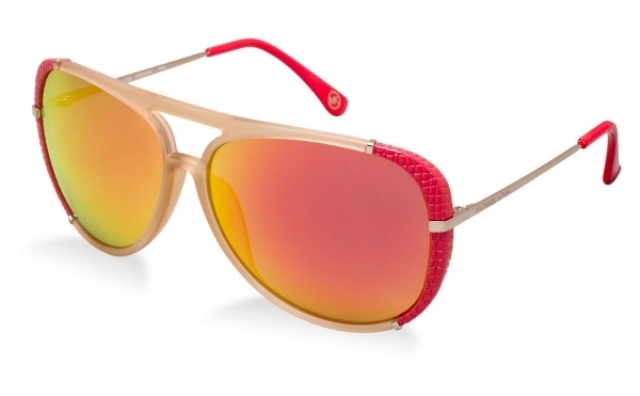 MICHAEL-KORS-farebné-okuliare-letec-tvar-leto