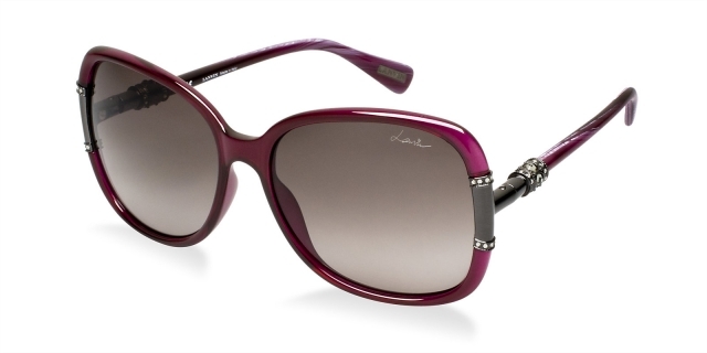 Lanvin-elegantné okuliare-ženy-purpurový rám