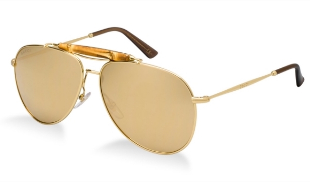 Gucci-okuliare-letec-svetlo-hnedo-kov