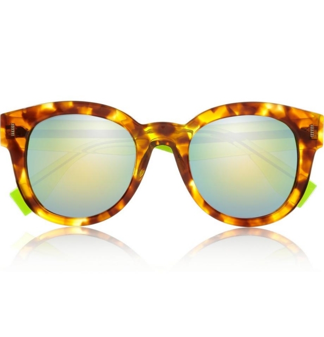 FENDI-slnečné okuliare-okuliare-roh-rám-okrúhle