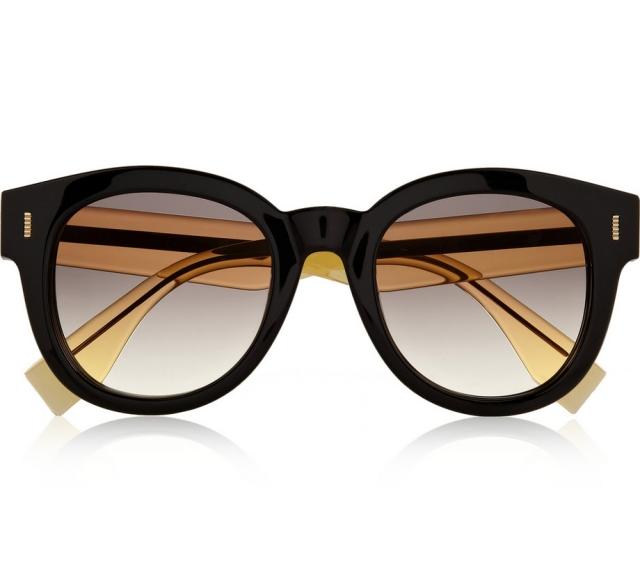 FENDI-okrúhle-letné-okuliare-čierno-žlté