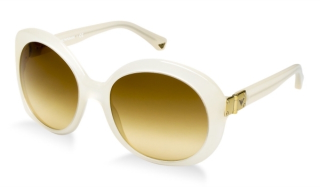 emporio-armani-okrúhle-dámske okuliare-žlté