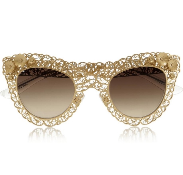 Rám dekorácie Dolce Gabbana kovový Benátky