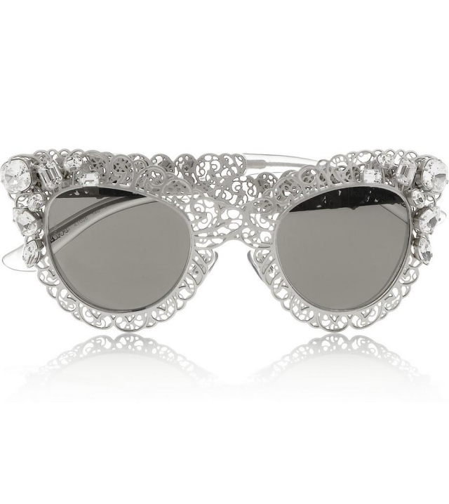 DOLCE-GABBANA-okuliare-strieborný-rám-kryštály