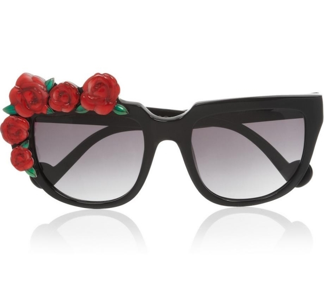 ANNA-KARIN-KARLSSON-čierne-dámske okuliare-leto