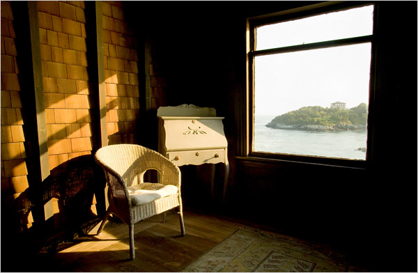 Vila v USA -čitateľský kútik