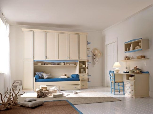 izba pre mládež unisex ecru blue girl boy