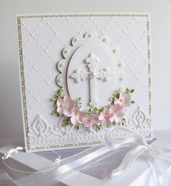 Blahoželanie Veľkonočné ručné práce-zdobenie odoslaných pohľadníc