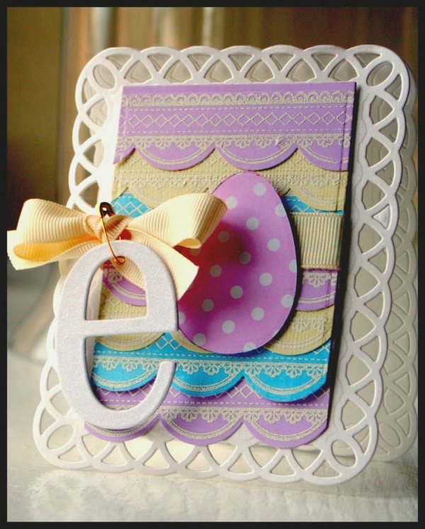 nápady karty remeselné nápady na veľkonočné vajíčka maľované papierom