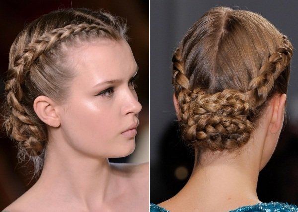 holandský vrkoč-elegantne-zapletaný-nízky-drdol-zadná časť hlavy