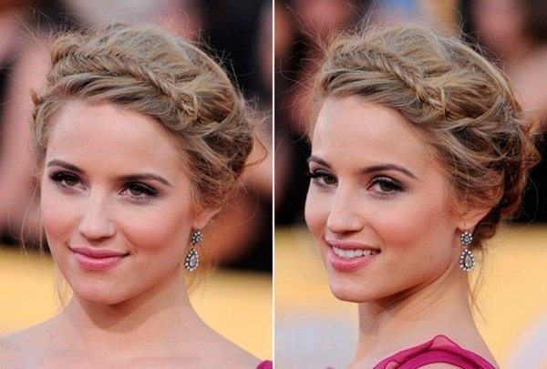 Vrkoč vrkoč na temene hlavy vlasová páska účesy pre dievčatá