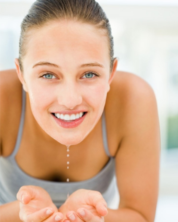 jemná, krásna, hladká pokožka na umývanie tváre