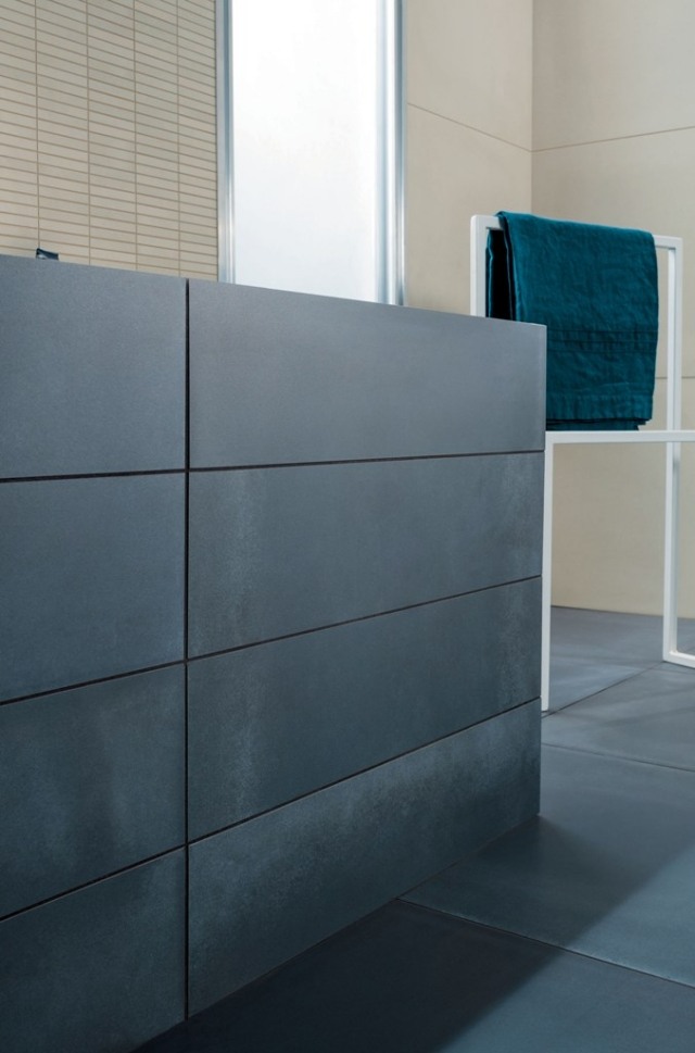 kúpeľňový projekt moderná individuálna dlažba moderná