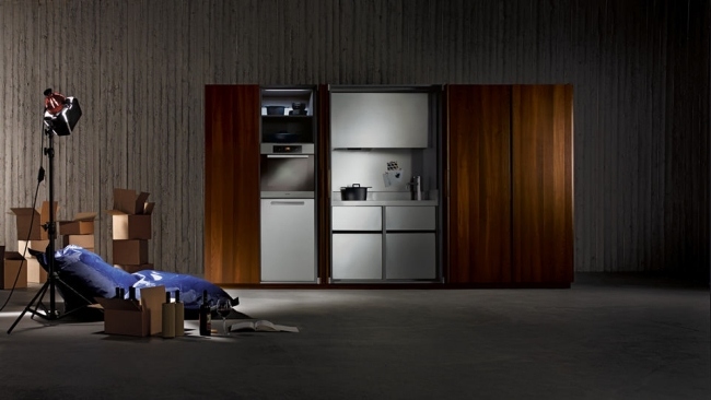 TU-23 riešenie kuchyne drevené čela dizajn nábytku Rossana moderný