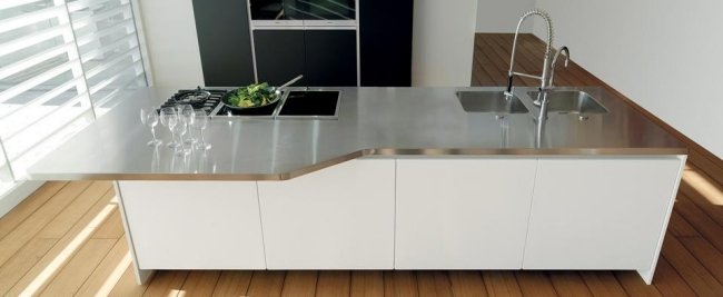 Kuchynský koncept G-One-Giuliano Giaroli-Schiffini kuchynský blok