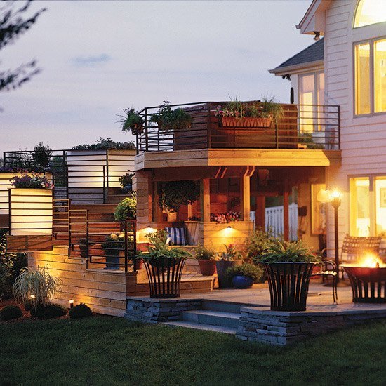 Vonkajšie osvetlenie záhrady