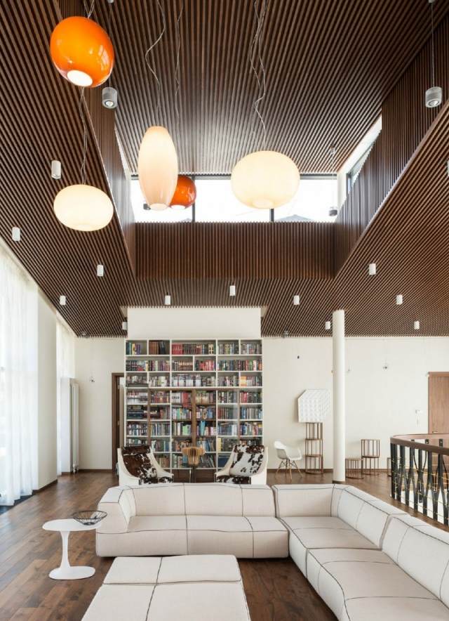 obývačky útulný obývačka nábytok prívesok svetlá čalúnené kreslo hovädzia koža hodí