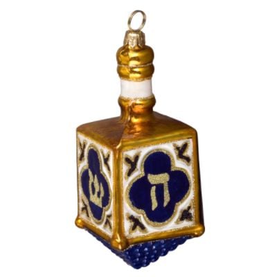 Dreidelský ornament chanuka Dreidelský ornament chanuka