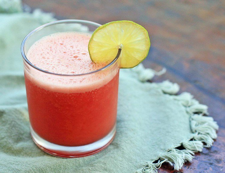 Detoxikačné recepty-melón-zázvorová šťava