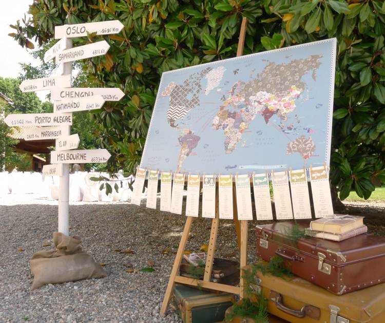 svadobné hry-hostia-zábava-mapa sveta-cestovný sprievodca