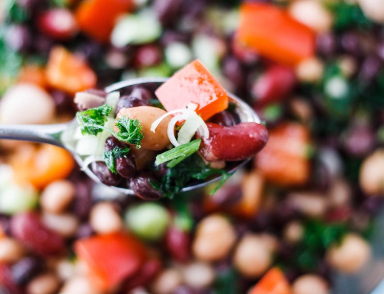 Fazuľa recept -zdravý-šalát-diéta